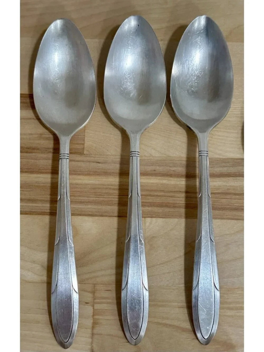 56pc Nobility Plate Pattern Reverie by Oneida Silverplate Serving Flatware Lot